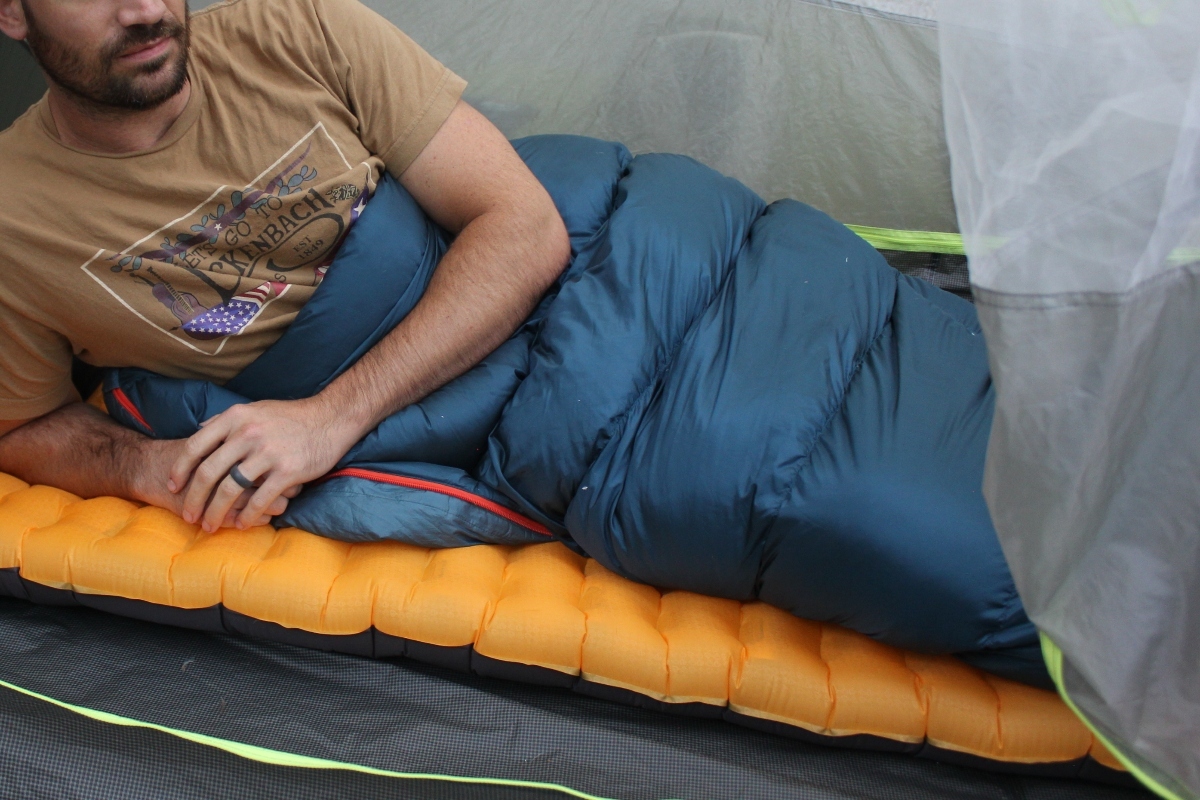 sleeping bag for BDR motorcycle camping 1