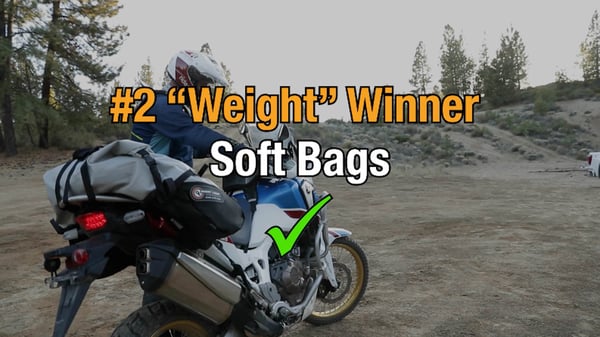 Soft motorcycle bags win category two