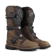 Product shot of TCX Drifter motorcycle boots. 