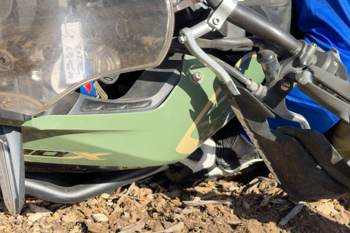 the forward squat motorcycle lift reaching low