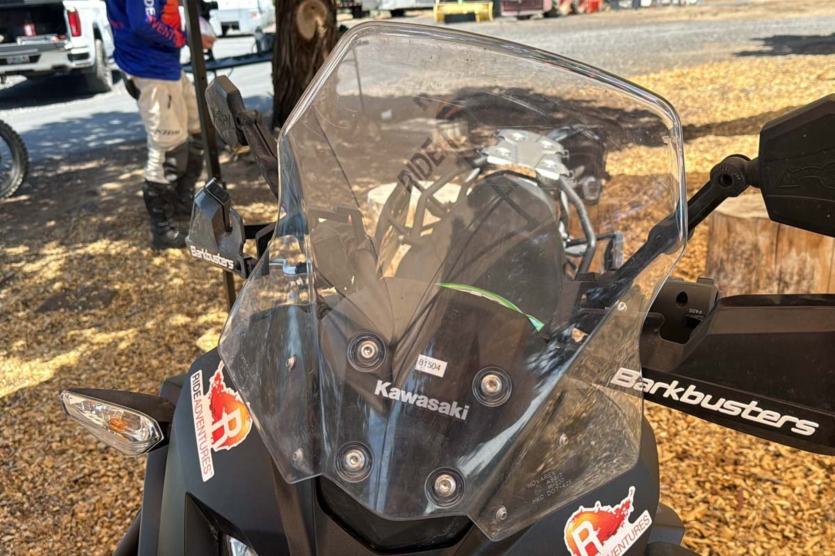 versys-x 300 front windscreen