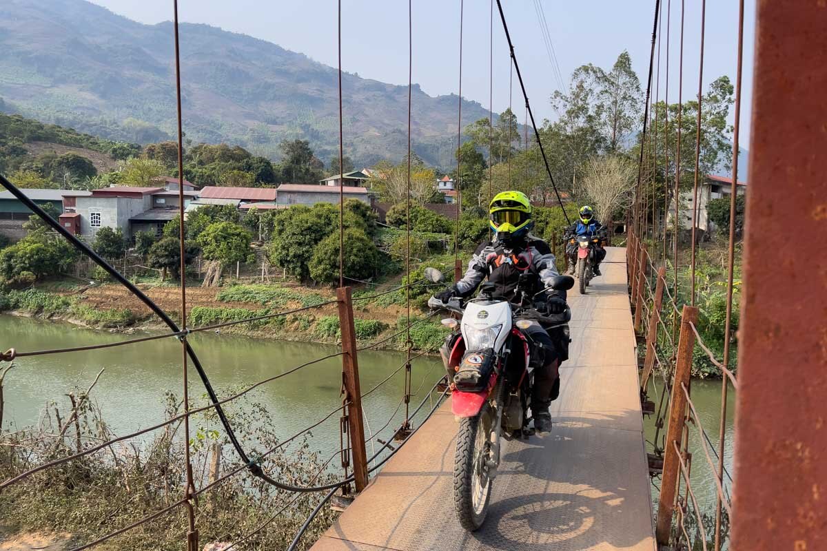 xlr-150-traversing-a-bridge-in-vietnam
