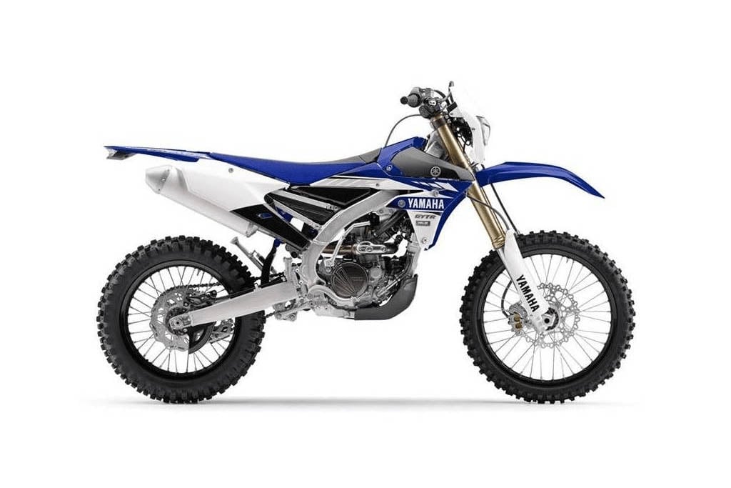 Yamaha WR 250 is one of the best dual sport motorcycles for offroad riding.