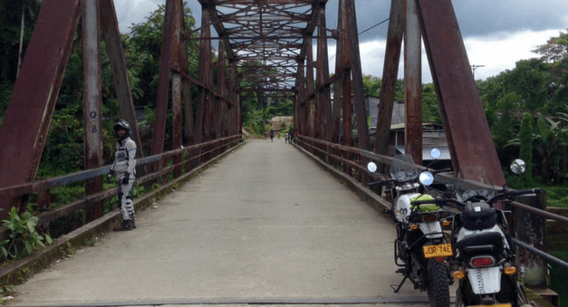 colombia motorcycle trips