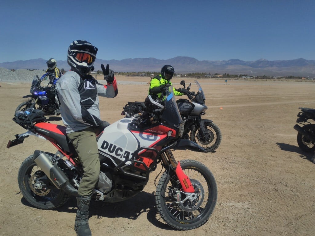 Training Customer on Pahrump Range