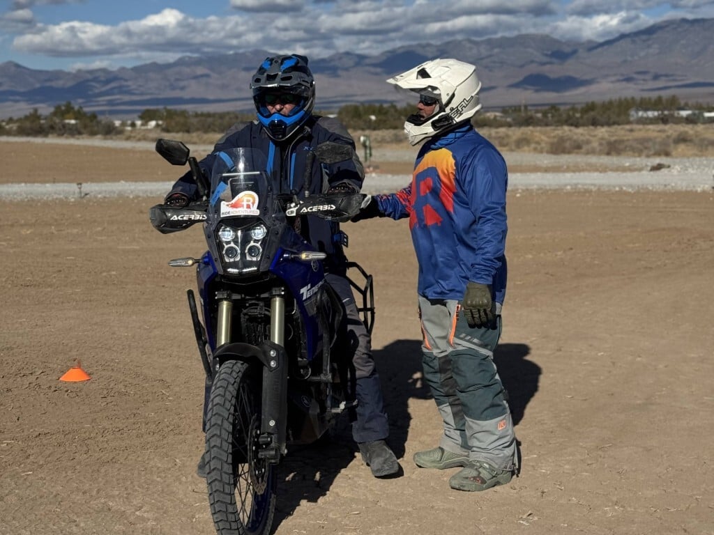 Jeff Jones Helping Training Student