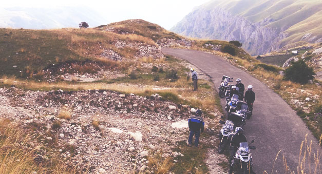 European motorcycle tours