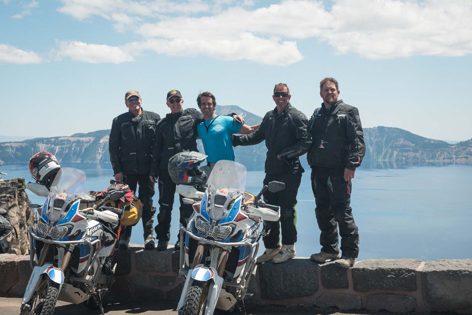 gang-at-crater-lake-national-park-on-adventure-motorcycle-tour-oregon