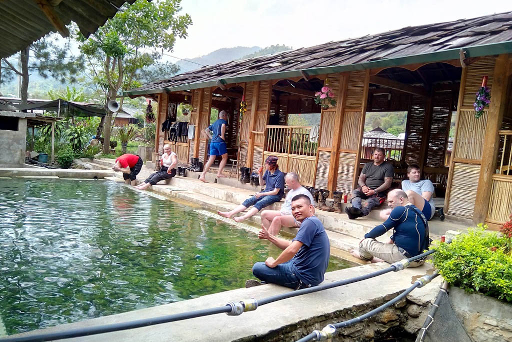 relaxing-hot-spring-on-the-northern-vietnam-motorcycle-tour